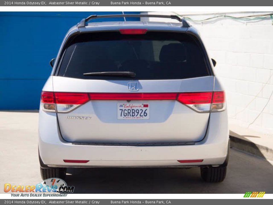 2014 Honda Odyssey EX Alabaster Silver Metallic / Gray Photo #11