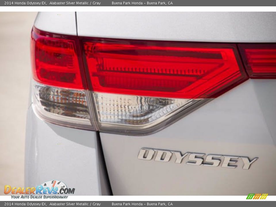 2014 Honda Odyssey EX Alabaster Silver Metallic / Gray Photo #12