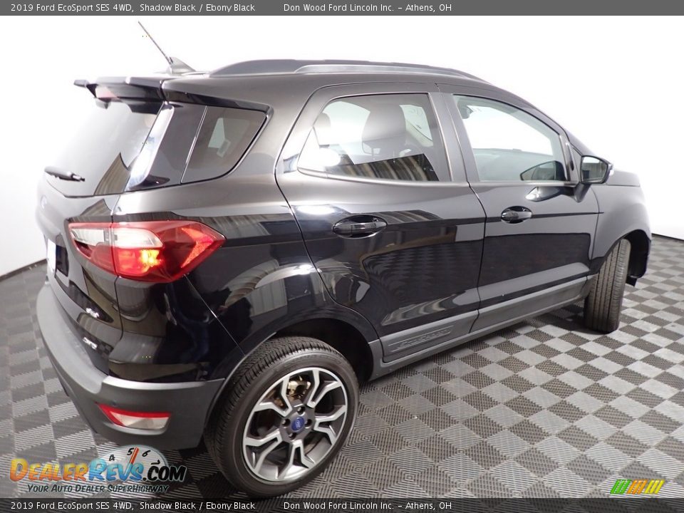2019 Ford EcoSport SES 4WD Shadow Black / Ebony Black Photo #15