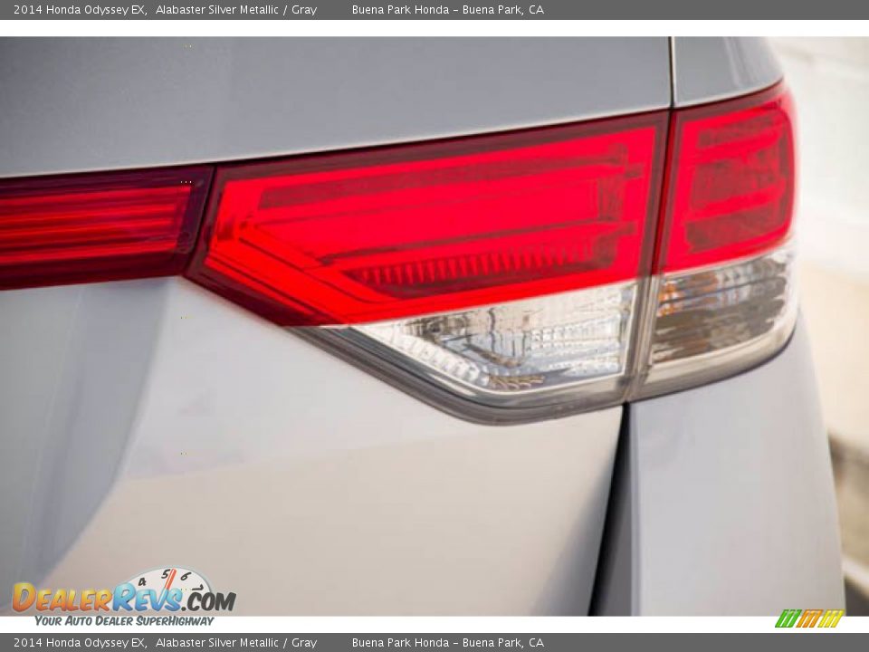 2014 Honda Odyssey EX Alabaster Silver Metallic / Gray Photo #13