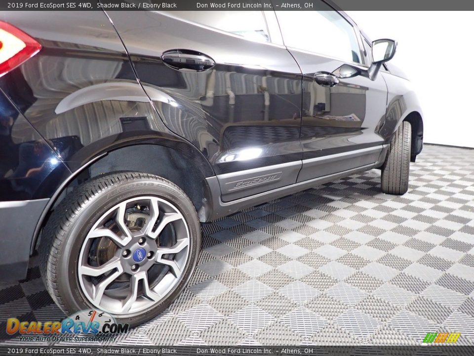 2019 Ford EcoSport SES 4WD Shadow Black / Ebony Black Photo #16