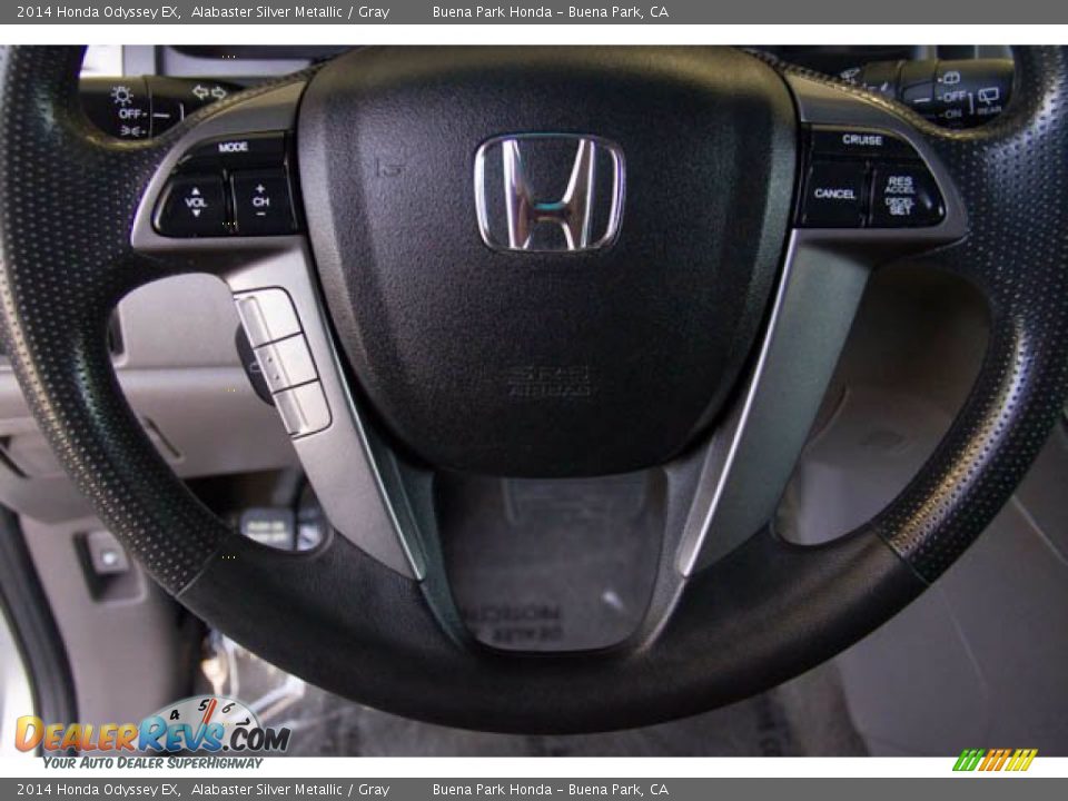 2014 Honda Odyssey EX Alabaster Silver Metallic / Gray Photo #15