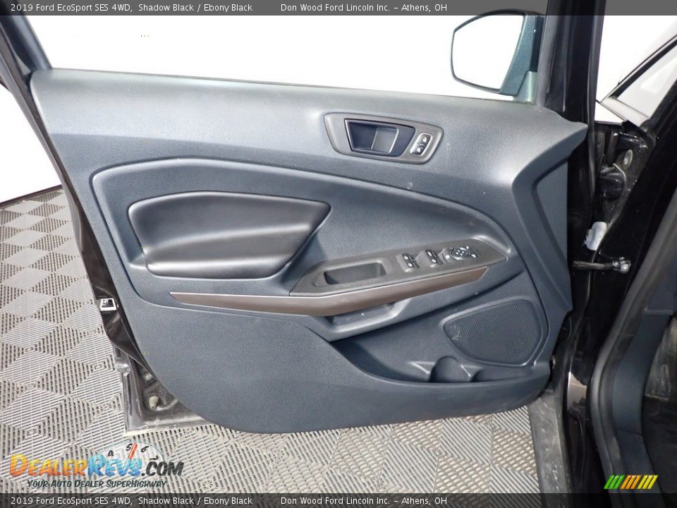 2019 Ford EcoSport SES 4WD Shadow Black / Ebony Black Photo #17