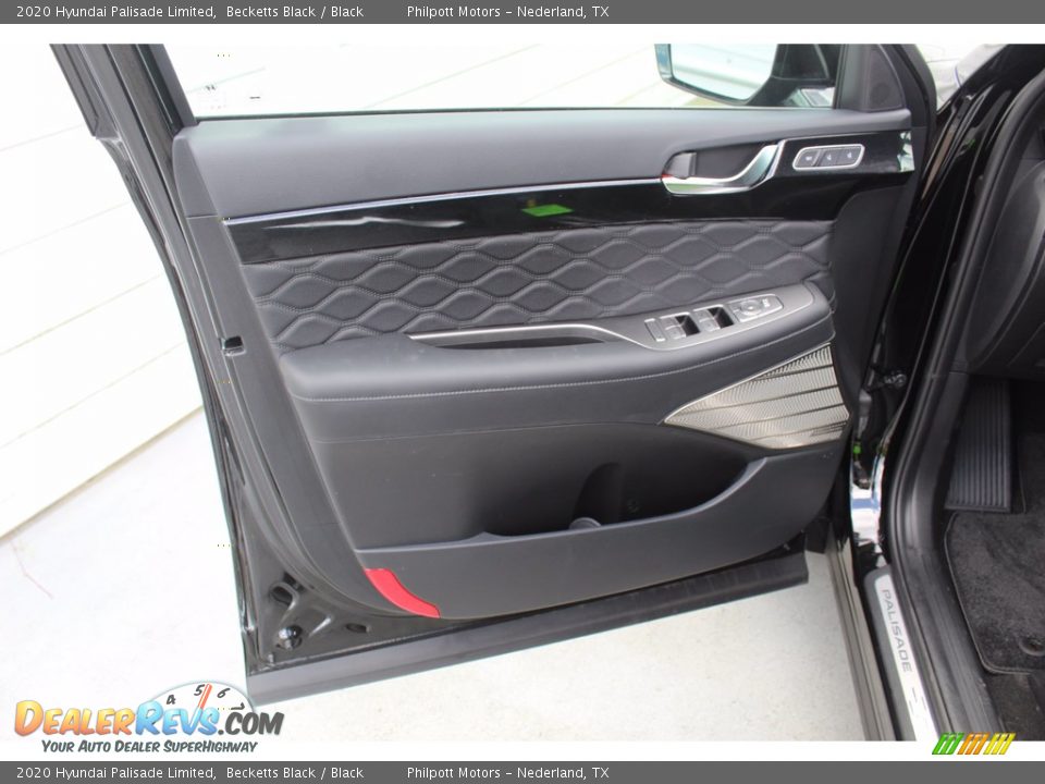 2020 Hyundai Palisade Limited Becketts Black / Black Photo #9