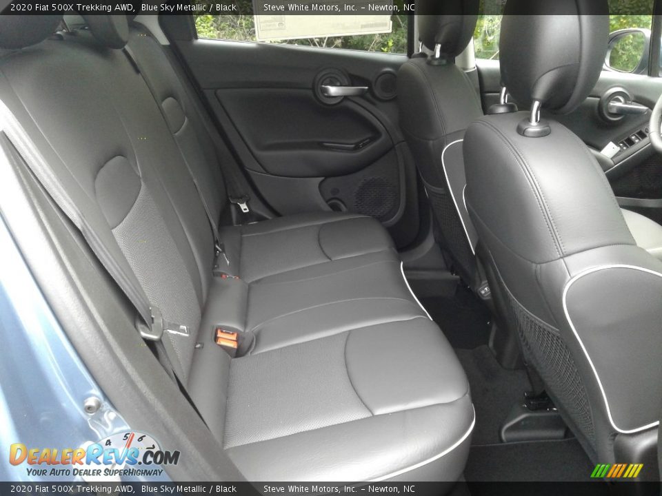 Rear Seat of 2020 Fiat 500X Trekking AWD Photo #16