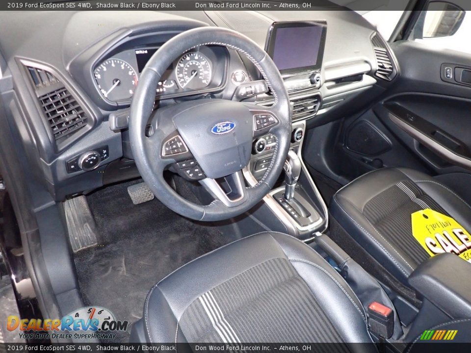 2019 Ford EcoSport SES 4WD Shadow Black / Ebony Black Photo #19