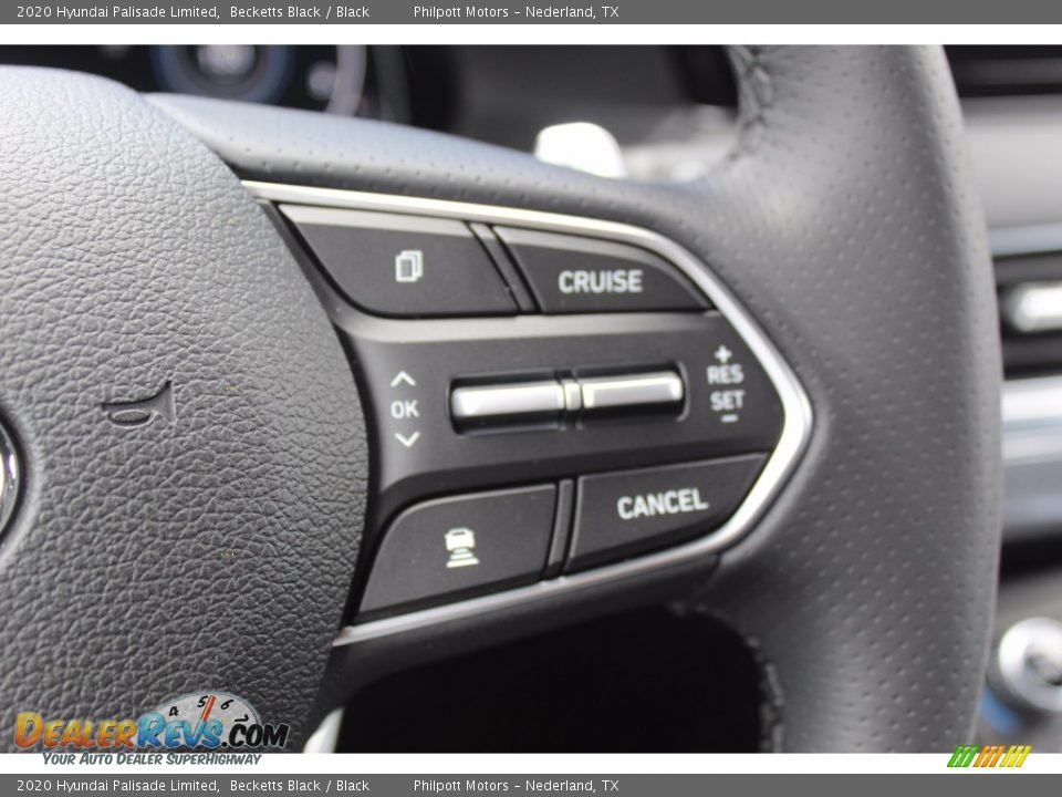 2020 Hyundai Palisade Limited Becketts Black / Black Photo #12