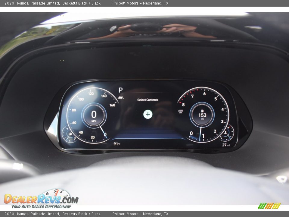 2020 Hyundai Palisade Limited Becketts Black / Black Photo #13
