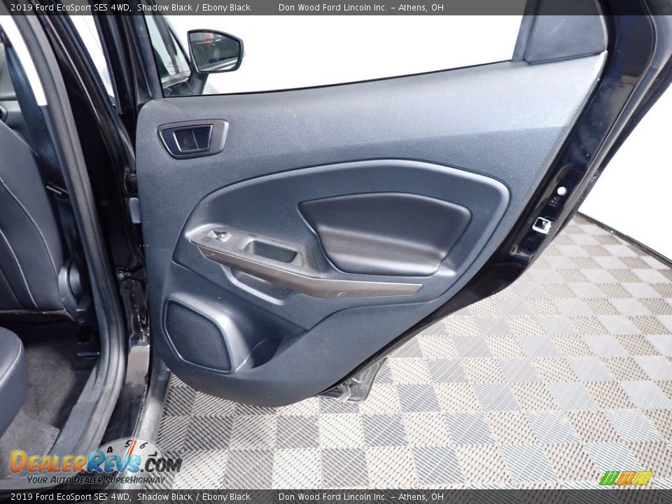2019 Ford EcoSport SES 4WD Shadow Black / Ebony Black Photo #22