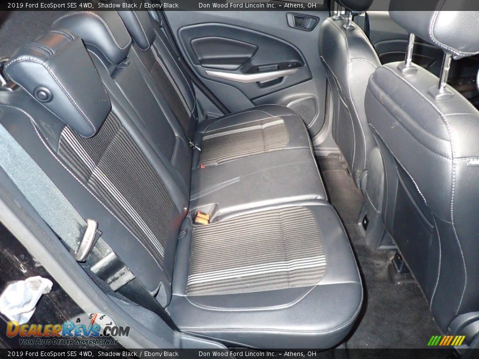 2019 Ford EcoSport SES 4WD Shadow Black / Ebony Black Photo #23