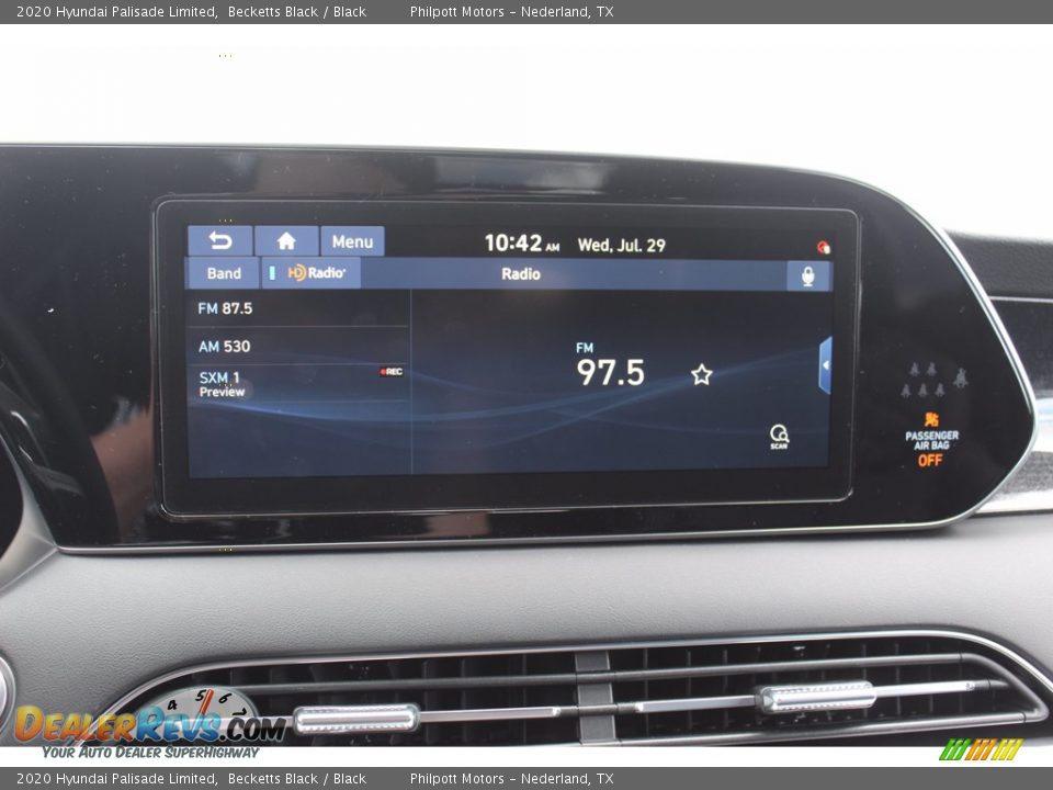 2020 Hyundai Palisade Limited Becketts Black / Black Photo #15