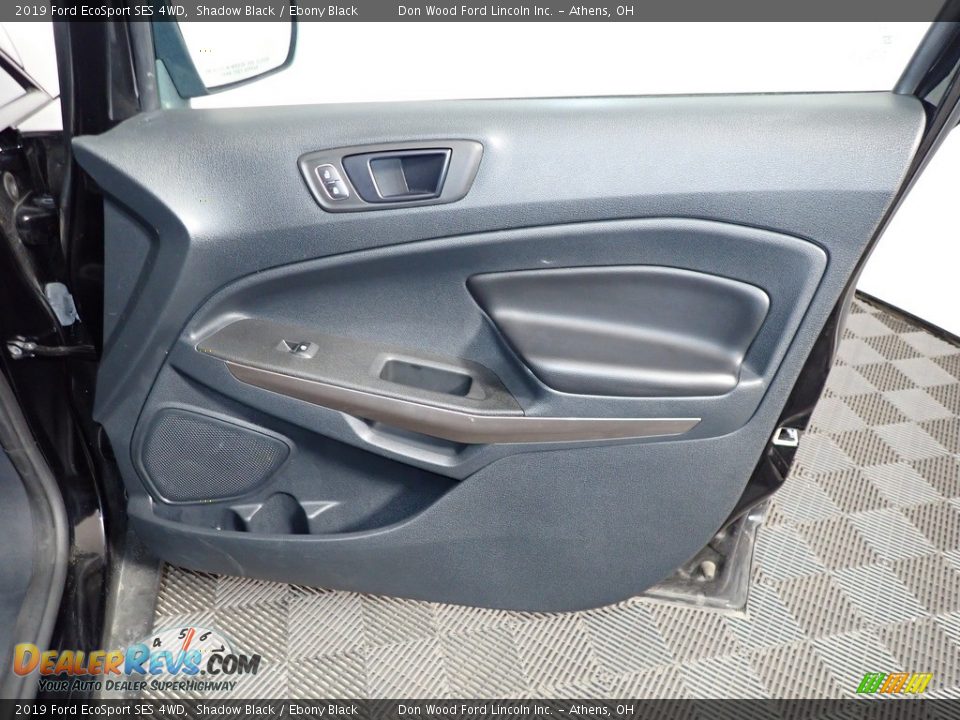 2019 Ford EcoSport SES 4WD Shadow Black / Ebony Black Photo #24