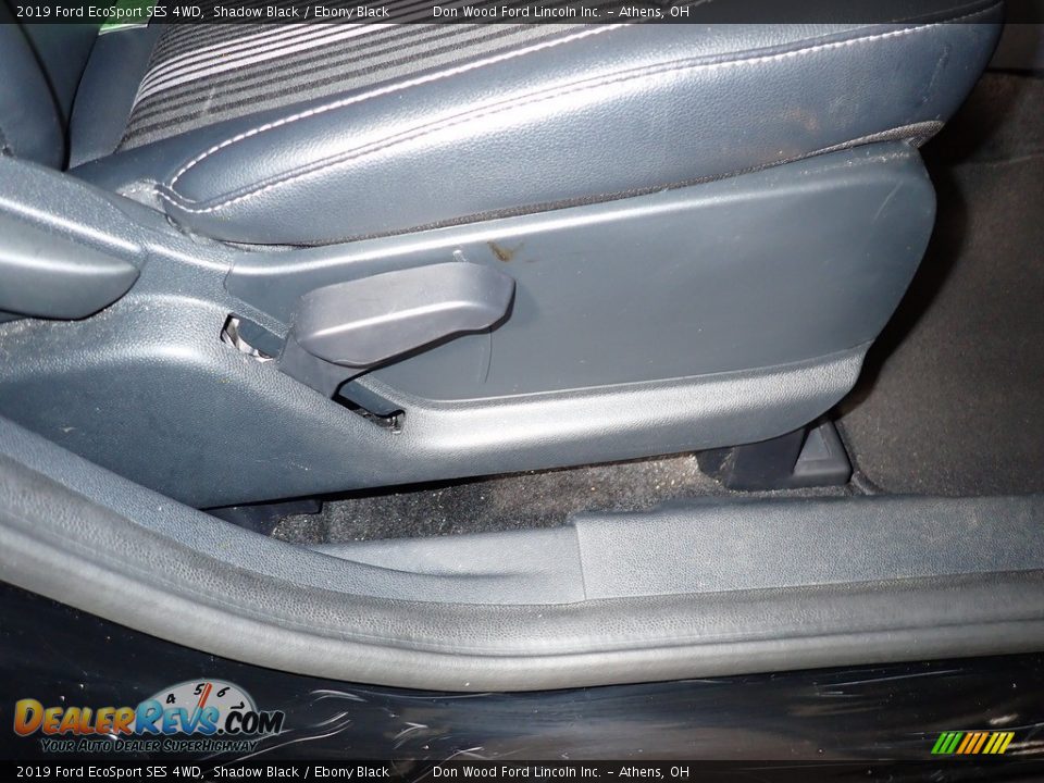 2019 Ford EcoSport SES 4WD Shadow Black / Ebony Black Photo #25