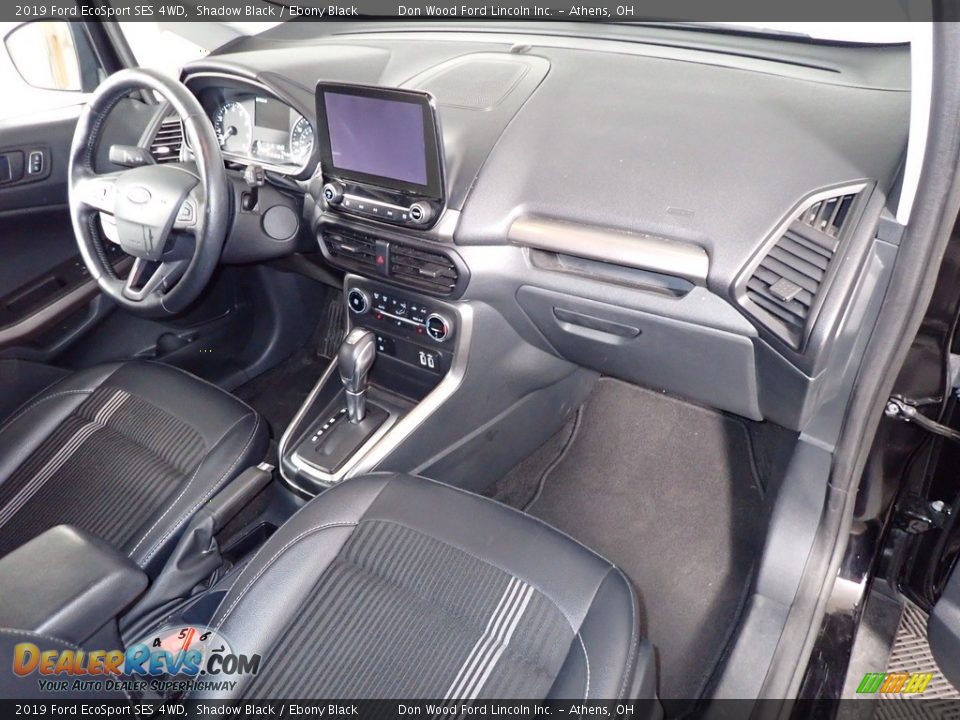 2019 Ford EcoSport SES 4WD Shadow Black / Ebony Black Photo #26