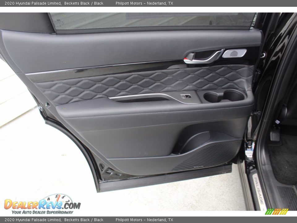 2020 Hyundai Palisade Limited Becketts Black / Black Photo #19