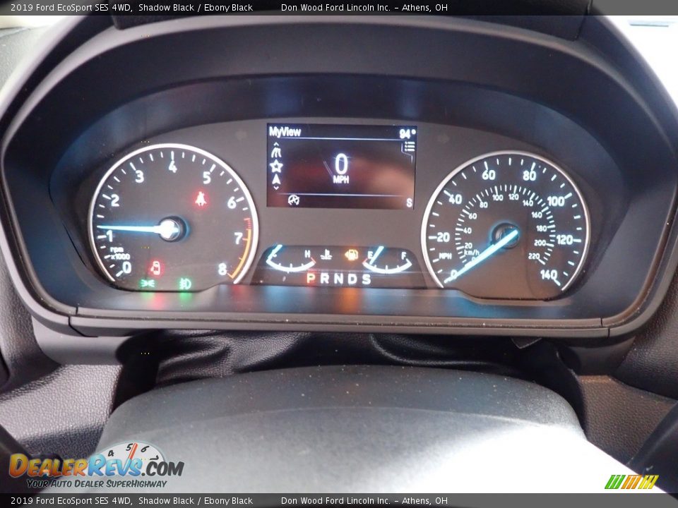 2019 Ford EcoSport SES 4WD Shadow Black / Ebony Black Photo #27