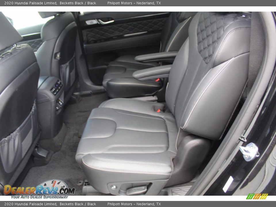 2020 Hyundai Palisade Limited Becketts Black / Black Photo #20