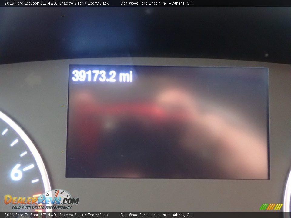 2019 Ford EcoSport SES 4WD Shadow Black / Ebony Black Photo #28