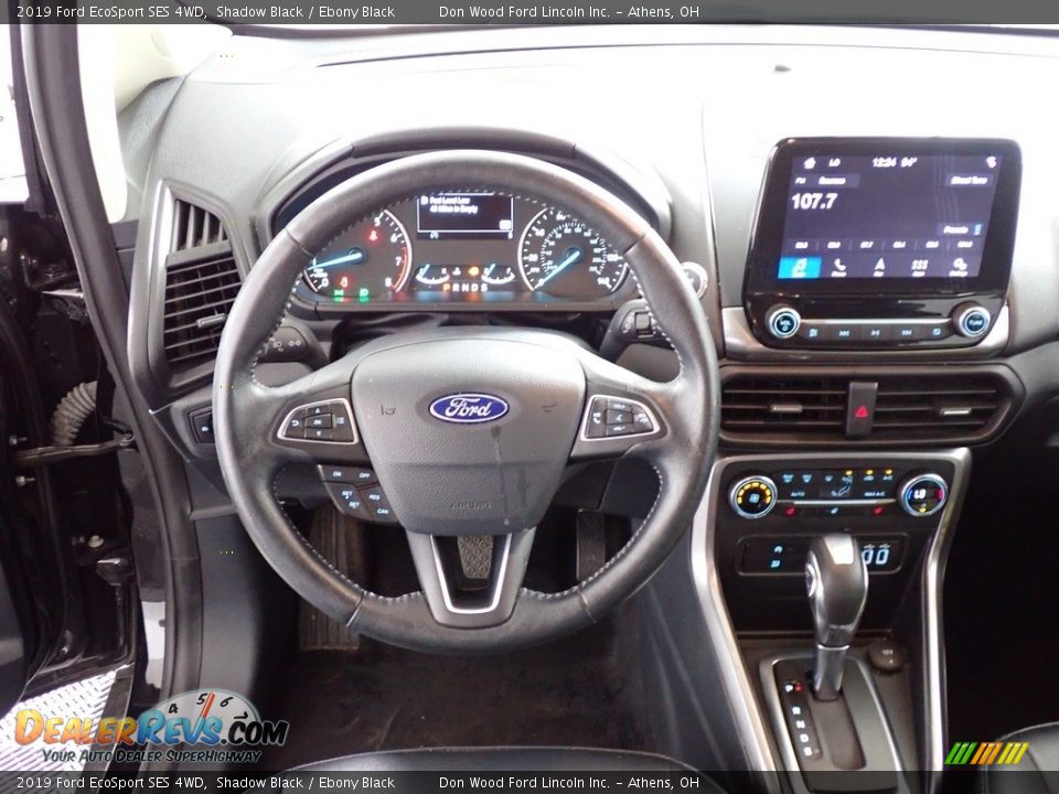 2019 Ford EcoSport SES 4WD Shadow Black / Ebony Black Photo #29