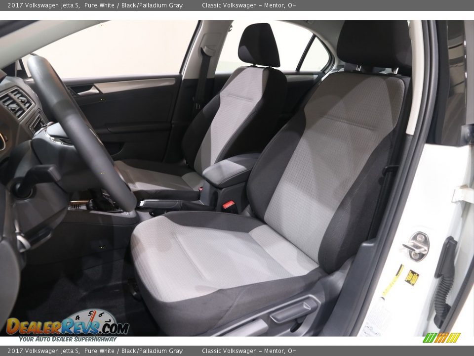 2017 Volkswagen Jetta S Pure White / Black/Palladium Gray Photo #5