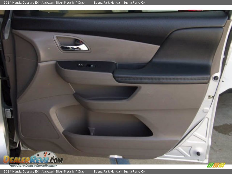 2014 Honda Odyssey EX Alabaster Silver Metallic / Gray Photo #34