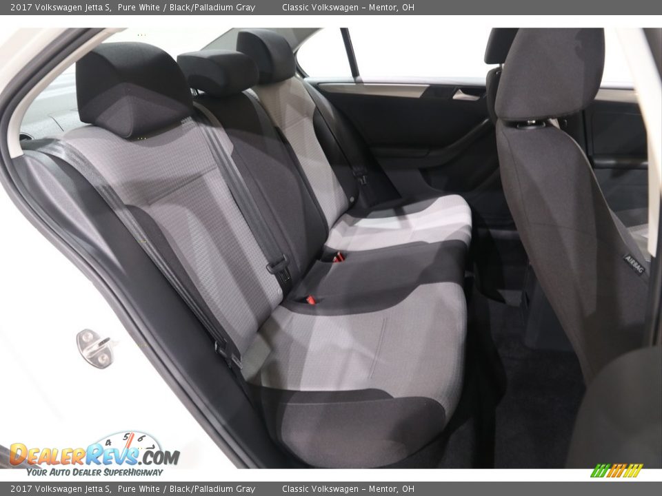 2017 Volkswagen Jetta S Pure White / Black/Palladium Gray Photo #15