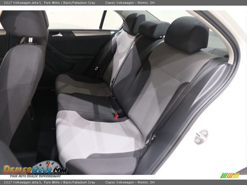 2017 Volkswagen Jetta S Pure White / Black/Palladium Gray Photo #16