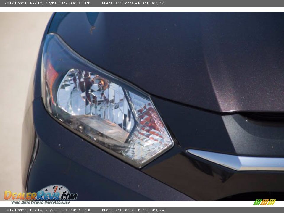 2017 Honda HR-V LX Crystal Black Pearl / Black Photo #8