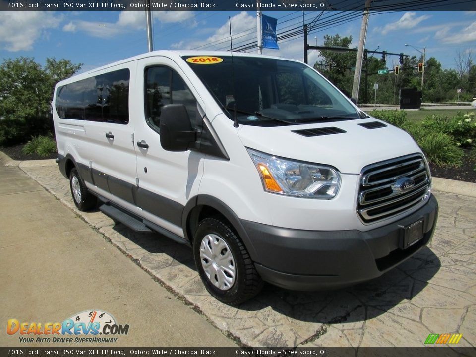 Front 3/4 View of 2016 Ford Transit 350 Van XLT LR Long Photo #3