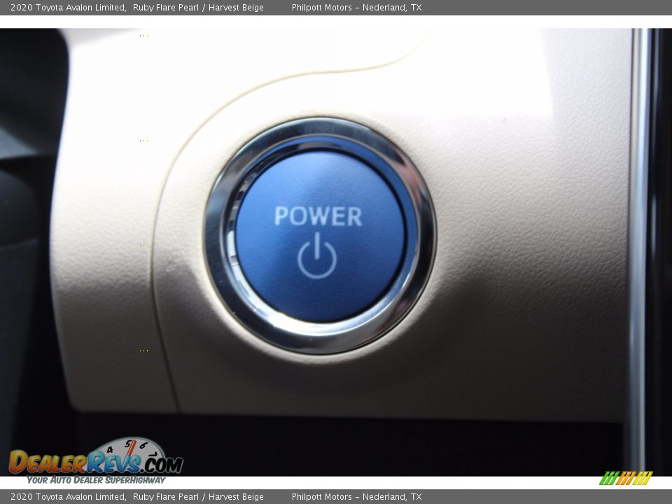 2020 Toyota Avalon Limited Ruby Flare Pearl / Harvest Beige Photo #17
