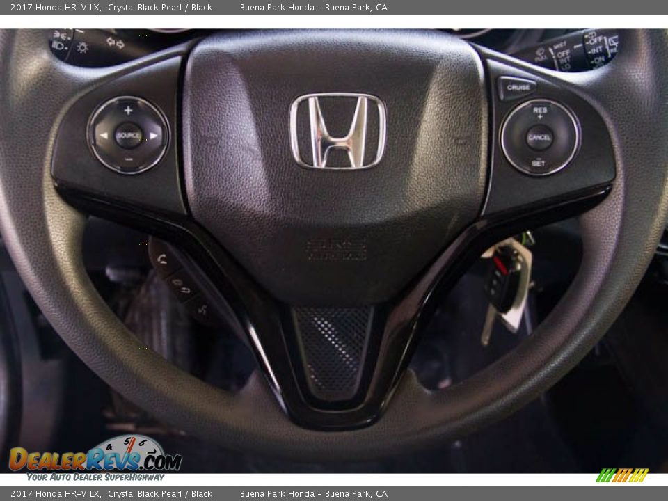 2017 Honda HR-V LX Crystal Black Pearl / Black Photo #15