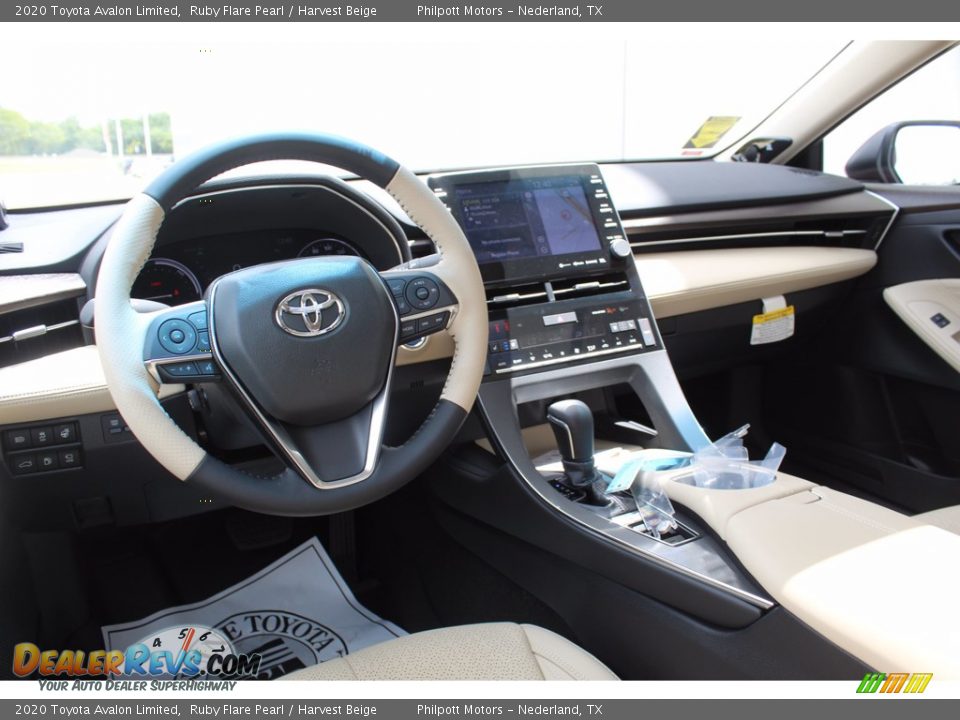 2020 Toyota Avalon Limited Ruby Flare Pearl / Harvest Beige Photo #21