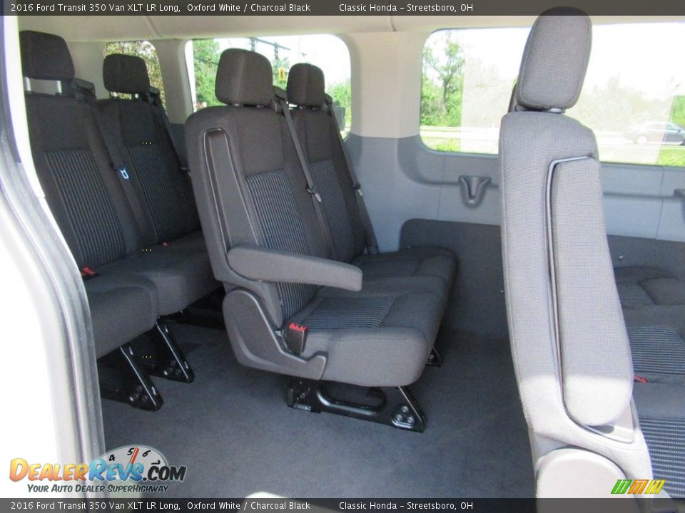 Rear Seat of 2016 Ford Transit 350 Van XLT LR Long Photo #23