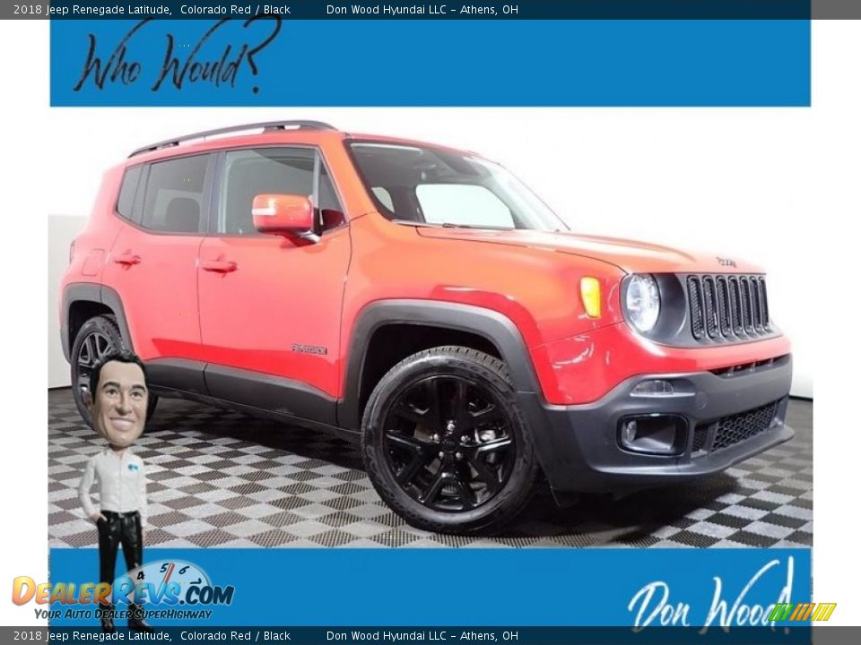 2018 Jeep Renegade Latitude Colorado Red / Black Photo #1