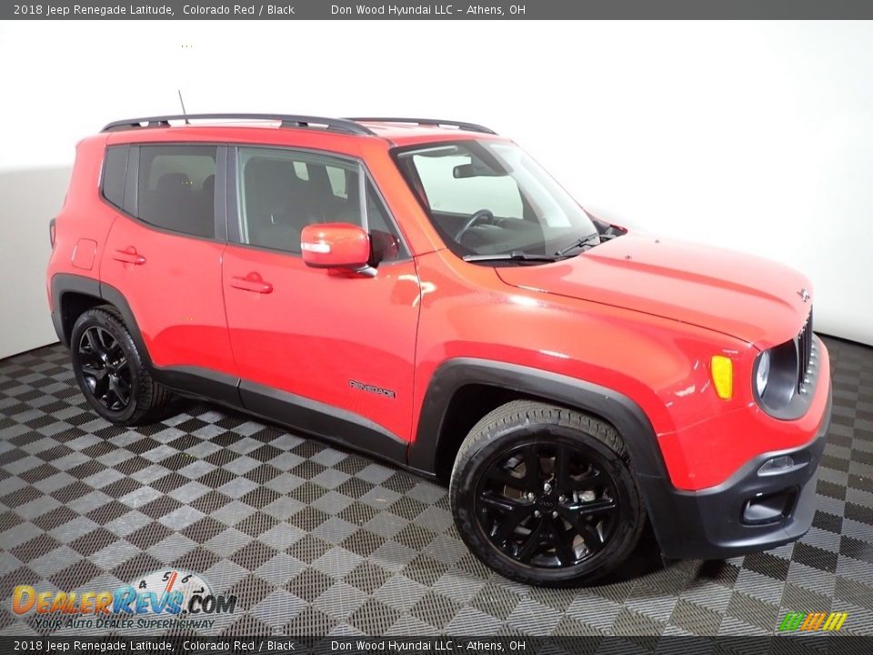 2018 Jeep Renegade Latitude Colorado Red / Black Photo #2