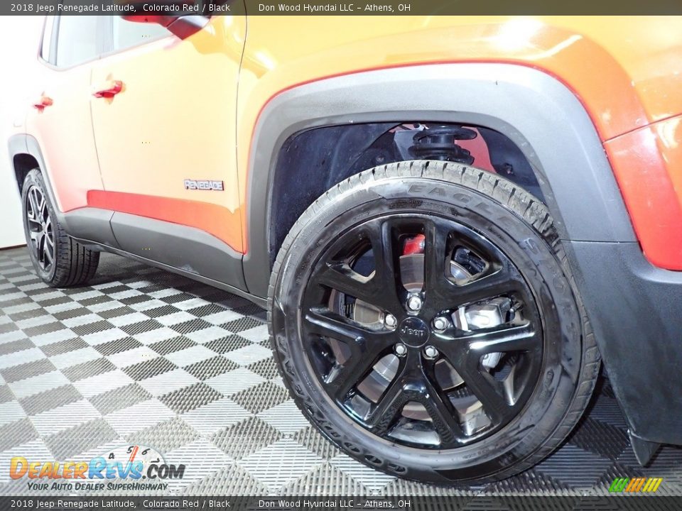 2018 Jeep Renegade Latitude Colorado Red / Black Photo #3