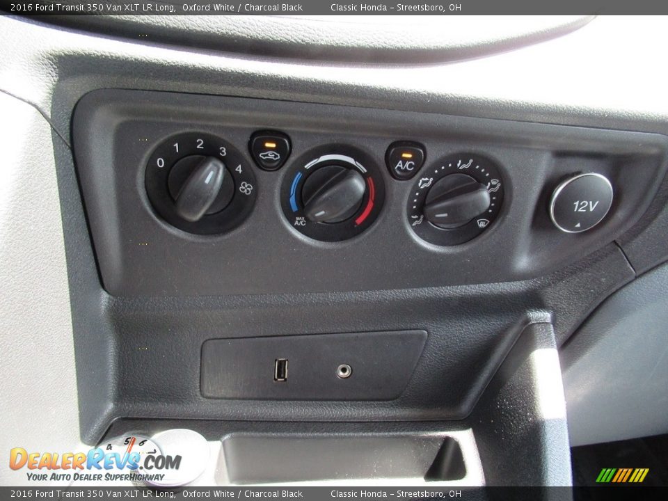Controls of 2016 Ford Transit 350 Van XLT LR Long Photo #34