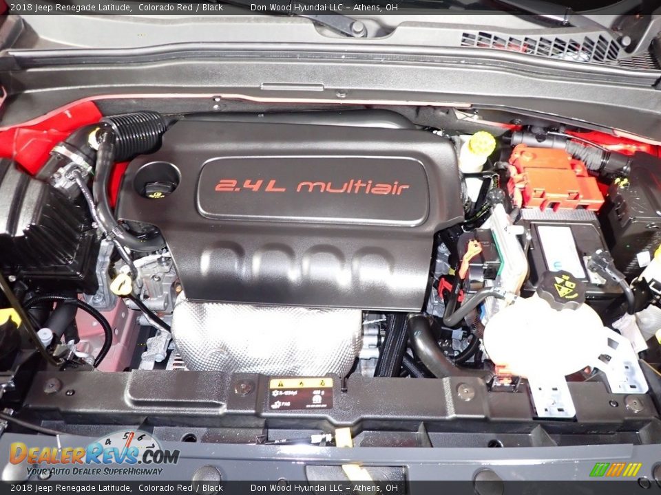 2018 Jeep Renegade Latitude Colorado Red / Black Photo #6