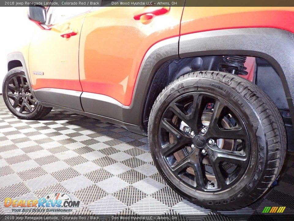 2018 Jeep Renegade Latitude Colorado Red / Black Photo #10