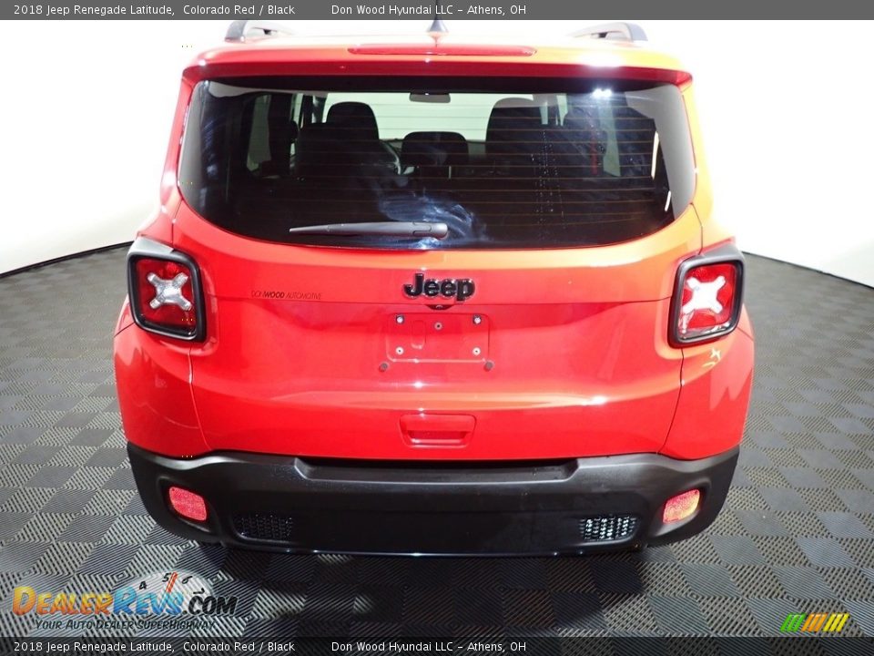 2018 Jeep Renegade Latitude Colorado Red / Black Photo #11