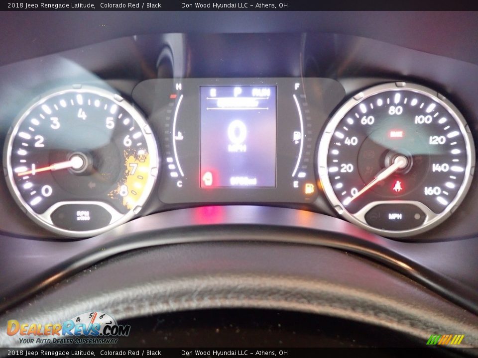 2018 Jeep Renegade Latitude Colorado Red / Black Photo #28