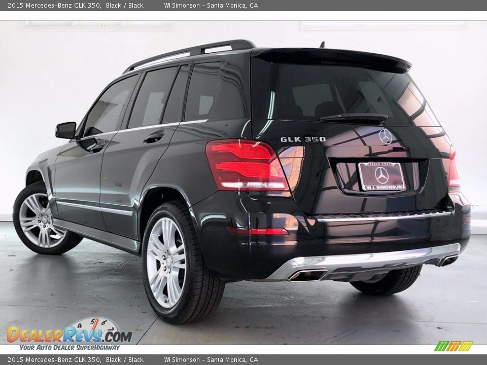 2015 Mercedes-Benz GLK 350 Black / Black Photo #10