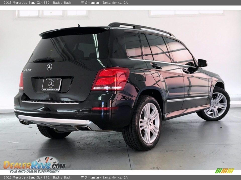 2015 Mercedes-Benz GLK 350 Black / Black Photo #16