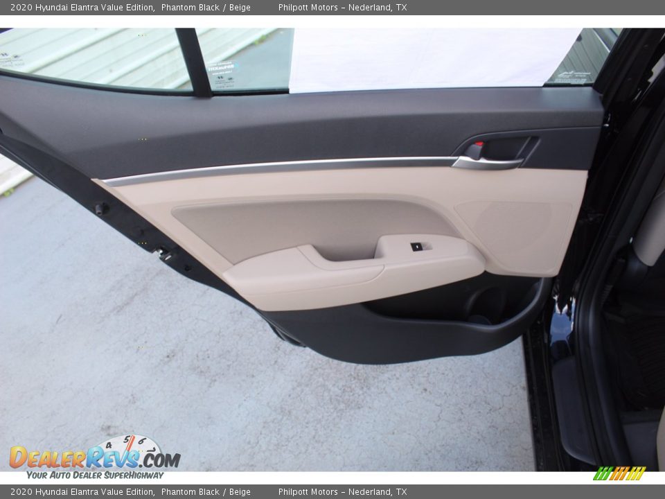 2020 Hyundai Elantra Value Edition Phantom Black / Beige Photo #19