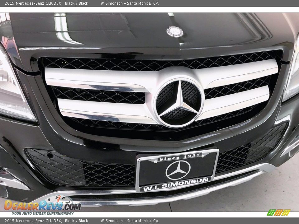 2015 Mercedes-Benz GLK 350 Black / Black Photo #32