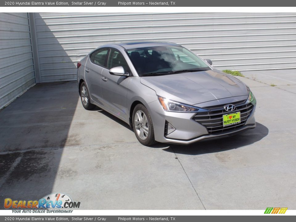 2020 Hyundai Elantra Value Edition Stellar Silver / Gray Photo #2