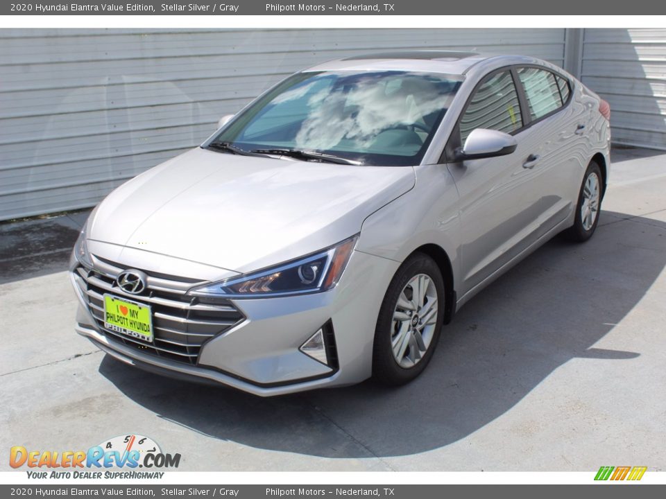 2020 Hyundai Elantra Value Edition Stellar Silver / Gray Photo #4