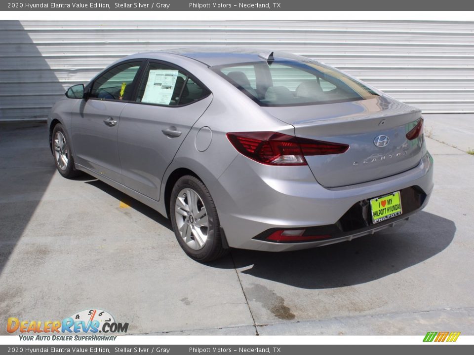 2020 Hyundai Elantra Value Edition Stellar Silver / Gray Photo #6