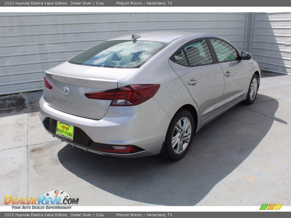 2020 Hyundai Elantra Value Edition Stellar Silver / Gray Photo #8