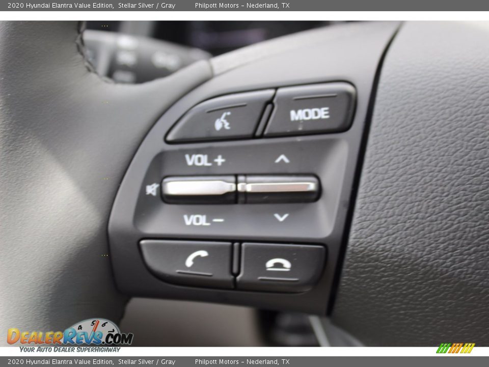 2020 Hyundai Elantra Value Edition Stellar Silver / Gray Photo #11